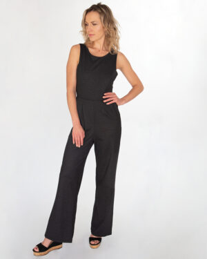 Crossover Back Jumpsuit