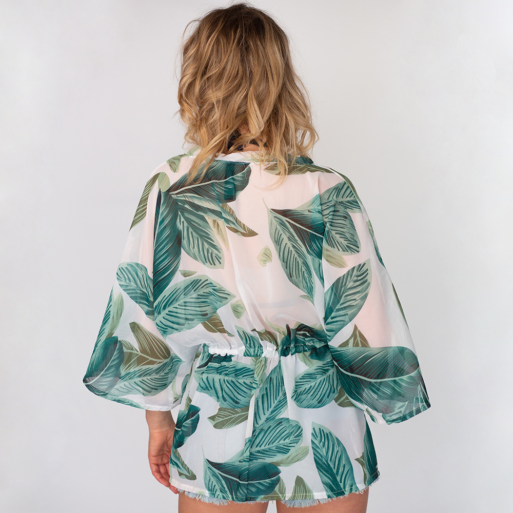 Palm Leaf Kimono - Image 4