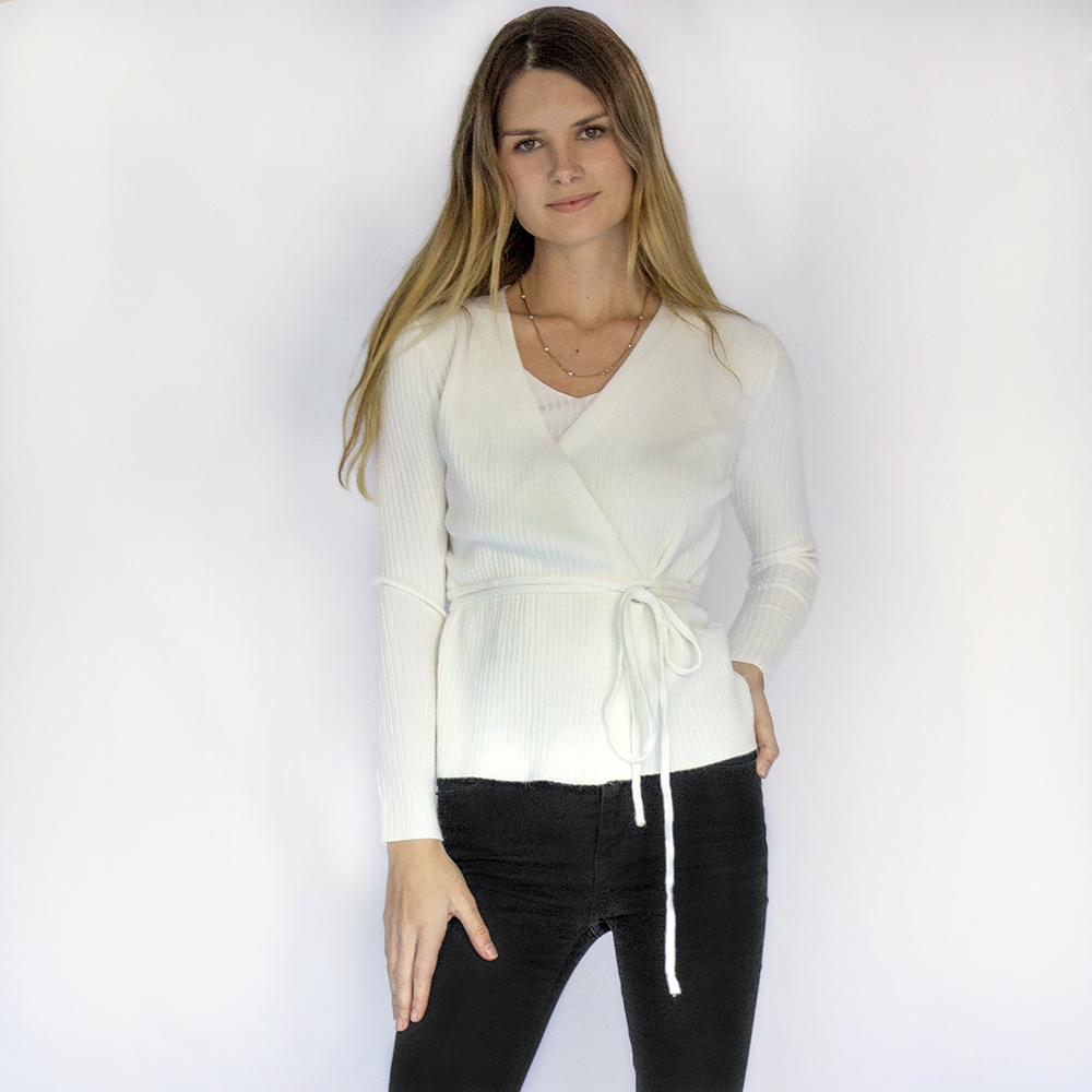 Wrap Sweater - Image 4